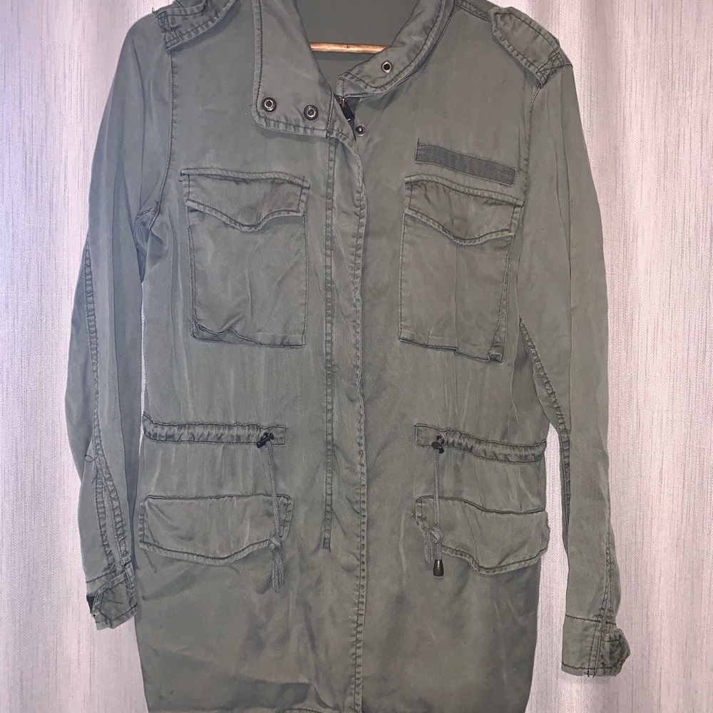 BuffaloWomen's Green Utility Jacket